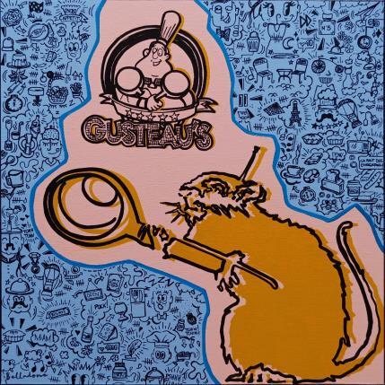 Painting À table  !  by Belladone | Painting Pop-art Acrylic, Posca Pop icons