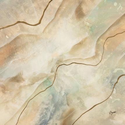 Peinture Onyx élégante par Baroni Victor | Tableau Abstrait Acrylique Minimaliste