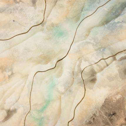 Peinture Onyx pétillante par Baroni Victor | Tableau Abstrait Acrylique Minimaliste