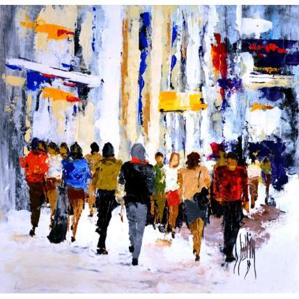 Gemälde No limit... von Dupin Dominique | Gemälde Figurativ Öl Urban