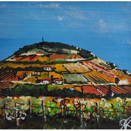 Peinture Couleurs dans les vignes par Touras Sophie-Kim  | Tableau Figuratif Acrylique