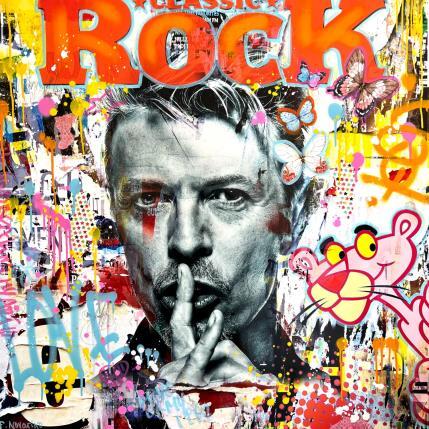 Peinture MISTER DAVID par Novarino Fabien | Tableau Pop-art Icones Pop