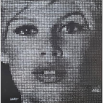 Peinture Black Bardot 36 par Wawapod | Tableau Pop-art Acrylique