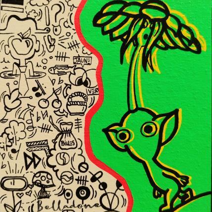 Painting Pikmin chantant by Belladone | Painting Pop-art Acrylic, Posca Pop icons