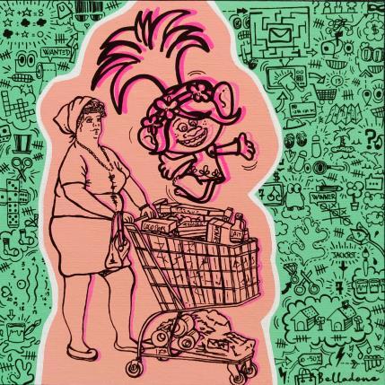 Painting Petit déjeuner by Belladone | Painting Pop-art Acrylic, Posca Pop icons