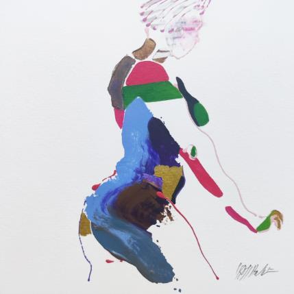 Gemälde La courtoise von Cressanne | Gemälde Figurativ Acryl Akt, Pop-Ikonen