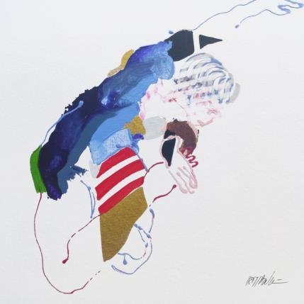 Gemälde Le grand saut von Cressanne | Gemälde Figurativ Acryl Akt, Pop-Ikonen