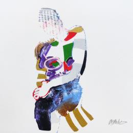 Painting Le monde riant by Cressanne | Painting Figurative Acrylic Nude, Pop icons