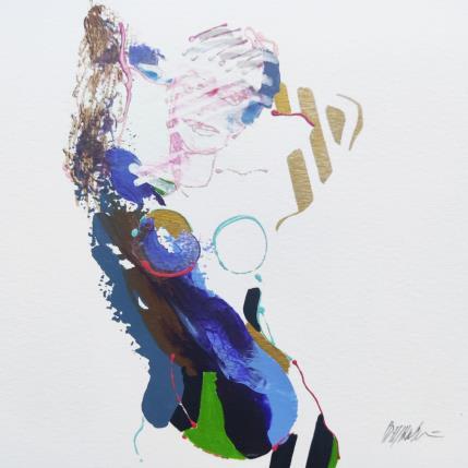 Gemälde Très à l'aise von Cressanne | Gemälde Figurativ Acryl Akt, Pop-Ikonen