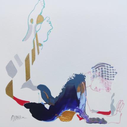 Gemälde Le petit clin d'oeil von Cressanne | Gemälde Figurativ Acryl Akt