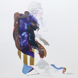 Painting Si chic by Cressanne | Painting Figurative Acrylic Nude