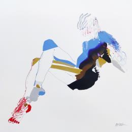 Painting Si délicate by Cressanne | Painting Figurative Acrylic Nude