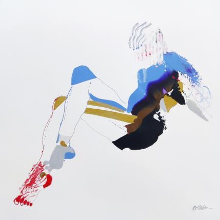 Peinture Si délicate par Cressanne | Tableau Figuratif Acrylique Nu