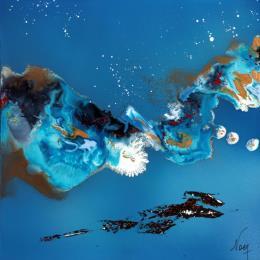 Painting C2384 by Naen | Painting Abstract Acrylic Minimalist