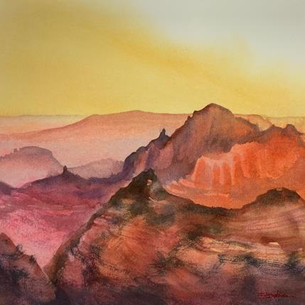 Peinture F3  113 par Seruch Capouillez Isabelle | Tableau Figuratif Aquarelle Urbain