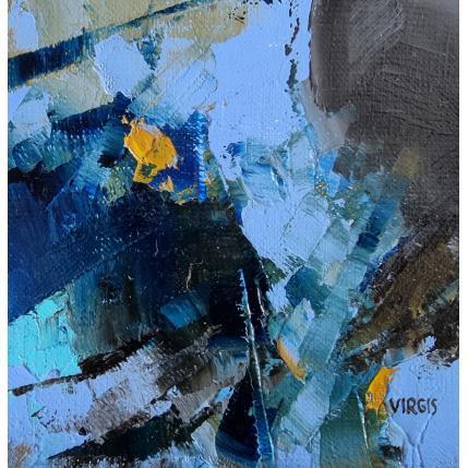 Painting Scatered night by Virgis | Painting Abstract Oil