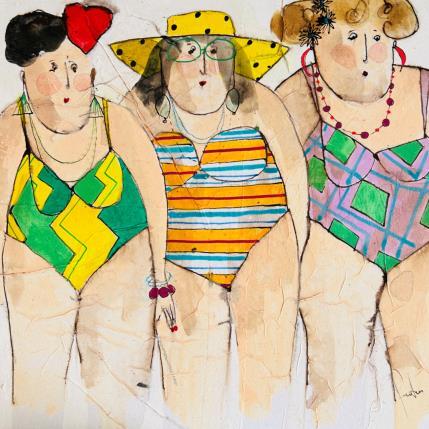 Peinture chantal emilie suzette par Colombo Cécile | Tableau Figuratif Portraits, Scènes de vie