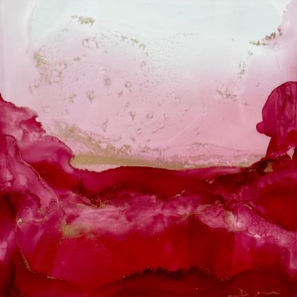 Peinture F1_ 1105 POESIE FLORALE par Depaire Silvia | Tableau Abstrait Acrylique, Encre Minimaliste, Nature