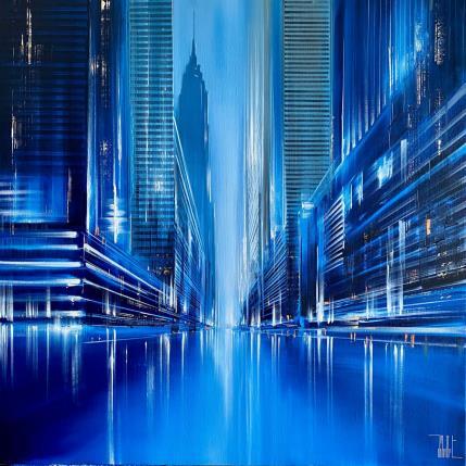 Peinture Trigundum par Guillet Jerome | Tableau Figuratif Acrylique, Huile Architecture