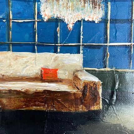 Painting De nuit  by Vinnie | Painting Figurative Oil