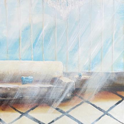 Peinture Aveuglant par Vinnie | Tableau Figuratif Huile