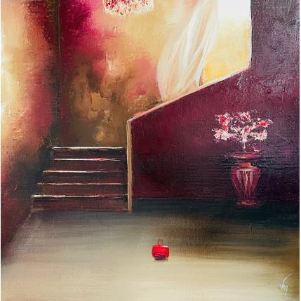 Peinture Au milieu du monde  par Vinnie | Tableau Figuratif Huile