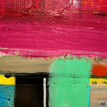 Peinture Lost in you ! par Pedersen Morten | Tableau Abstrait Acrylique Minimaliste