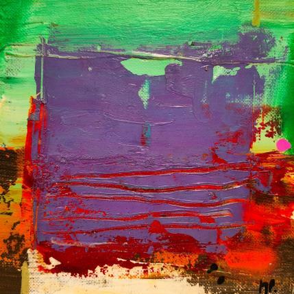 Peinture Green Peace par Pedersen Morten | Tableau Abstrait Acrylique Minimaliste