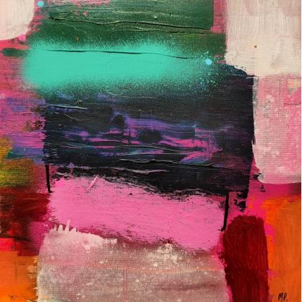 Peinture Green day par Pedersen Morten | Tableau Abstrait Acrylique Minimaliste