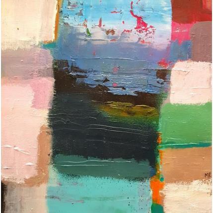 Peinture Mikkelborg par Pedersen Morten | Tableau Abstrait Acrylique Minimaliste