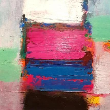 Peinture For Emil par Pedersen Morten | Tableau Abstrait Acrylique Minimaliste