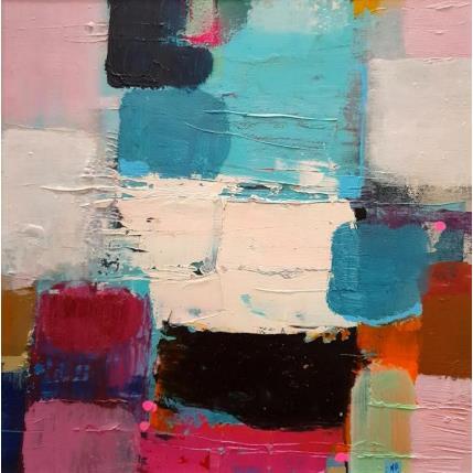 Peinture Blue par Pedersen Morten | Tableau Abstrait Acrylique Minimaliste