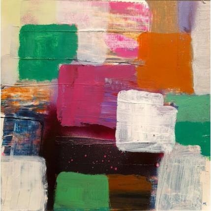 Peinture Stockholm par Pedersen Morten | Tableau Abstrait Acrylique Minimaliste