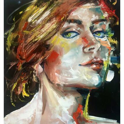 Peinture Mi ricordo ancora par Abbondanzia Monica | Tableau Figuratif Huile Portraits