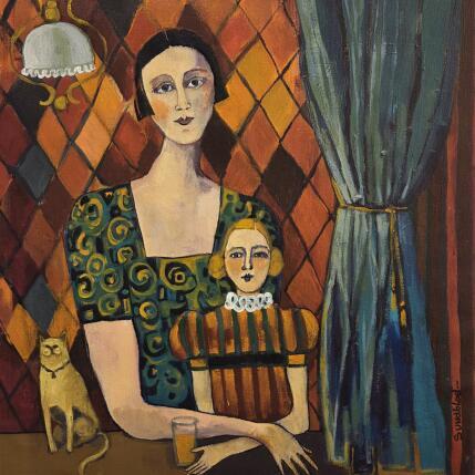 Peinture Memories of my childhood par Sundblad Silvina | Tableau Figuratif Acrylique