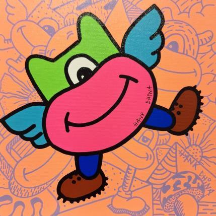 Peinture Kerouac six par Hank China | Tableau Pop-art Acrylique, Posca Icones Pop