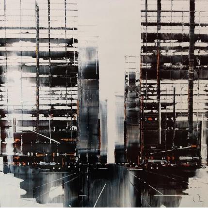 Peinture On the run par Rey Julien | Tableau Figuratif Acrylique, carton