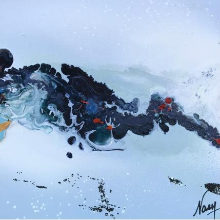 Peinture C2191 par Naen | Tableau Abstrait Acrylique