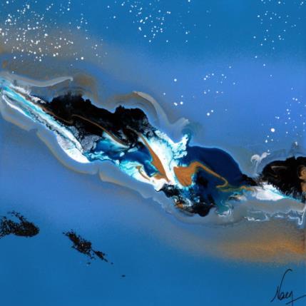 Peinture C2304 par Naen | Tableau Abstrait Acrylique Minimaliste