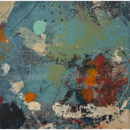 Painting Azul y verde by Jiménez Conesa Francisco | Painting Abstract Acrylic, Charcoal