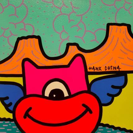 Peinture Wild Six par Hank China | Tableau Pop-art Acrylique, Posca Icones Pop