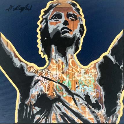 Peinture 17H56 par André Raphaël | Tableau Figuratif Acrylique Paysages, Portraits, Urbain