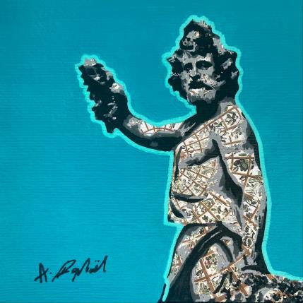 Peinture 07H58 par André Raphaël | Tableau Figuratif Acrylique Portraits