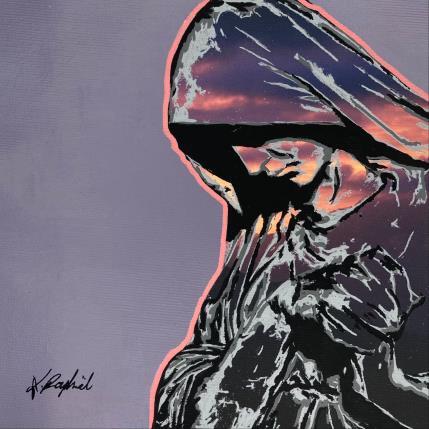 Peinture 20H35 par André Raphaël | Tableau Figuratif Acrylique Nature, Paysages, Portraits