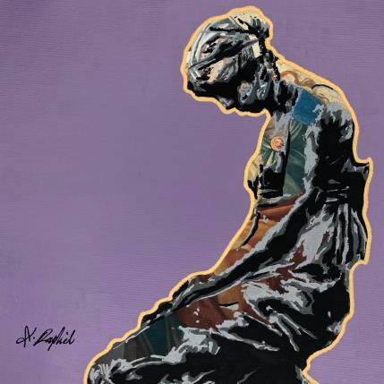 Peinture 14H27 par André Raphaël | Tableau Figuratif Acrylique Nature, Portraits, Urbain