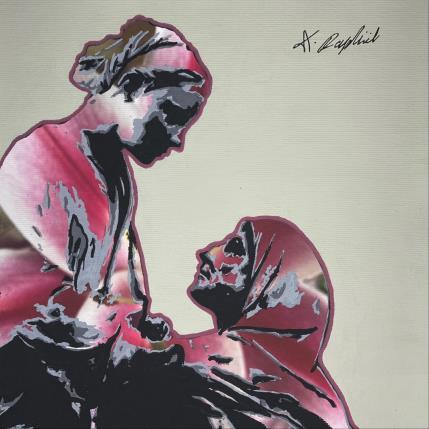 Peinture 14H48 par André Raphaël | Tableau Figuratif Acrylique Nature, Portraits, Scènes de vie