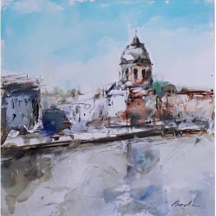 Peinture le dome de la grave par Poumelin Richard | Tableau Figuratif Huile Nature, Paysages, scènes de vie