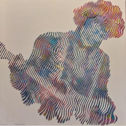 Peinture The most iconic Jimi Hendrix par Schroeder Virginie | Tableau Pop-art Acrylique Icones Pop