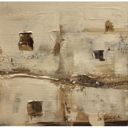 Peinture White 2 par Solveiga | Tableau Figuratif Acrylique Architecture, Scènes de vie, Urbain