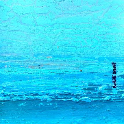 Peinture Oceans par Dravet Brigitte | Tableau Abstrait Acrylique Minimaliste, Nature
